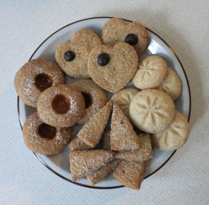 Himmlische Weihnachtsbäckerei. vegan und vanillig