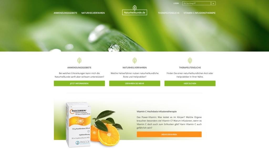 Online-Datenbank zur Naturmedizin